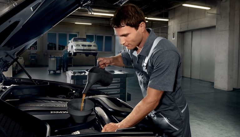 Bmw oil service